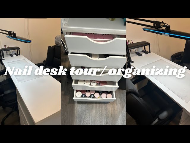 Inside My Nail Desk! How I Organize My Nail Supplies