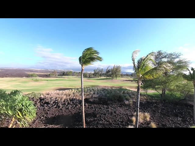 3D VR180 Scenic Queen Ka'ahumanu Highway, Kings' Land Hotel, Waikoloa, Hawaii Oculus SBS 4K