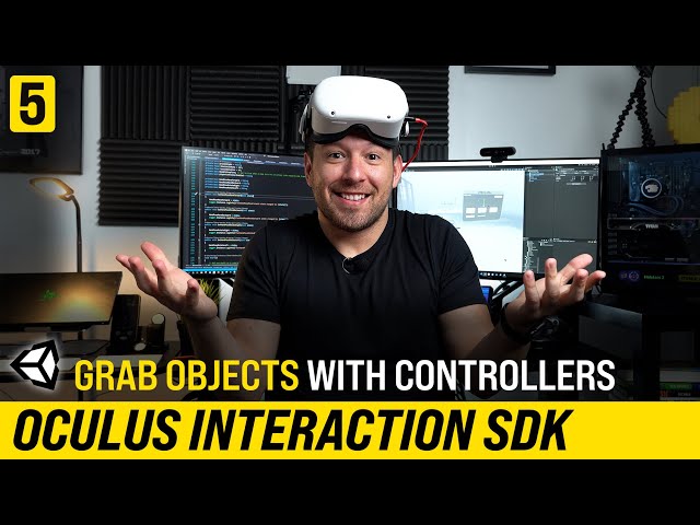 How To Grab Objects With Controller In VR - Oculus Interaction SDK