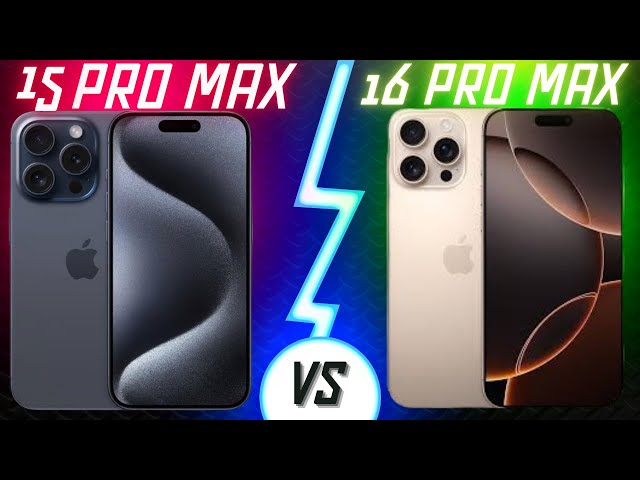 iPhone 15 Pro Max vs iPhone 16 Pro Max: ¿Cuál es realmente mejor?