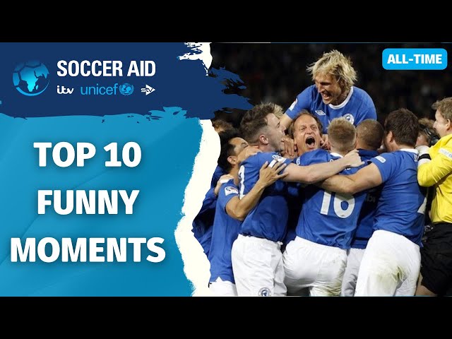 Top 10 Funny Moments in Soccer Aid History