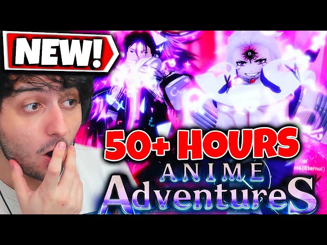 I Spent 50+ HOURS on the NEW Christmas Update in Anime Adventures Roblox