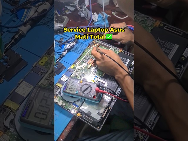 Service Cepat Laptop Asus Mati Total #shorts