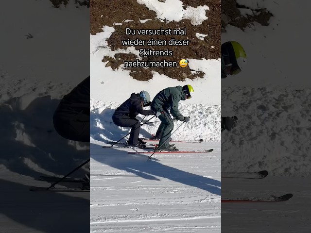 🤨😂😂 #trends #skiing #skifahren #funny #spaß #fail #spassmusssein #lustig #skitrip