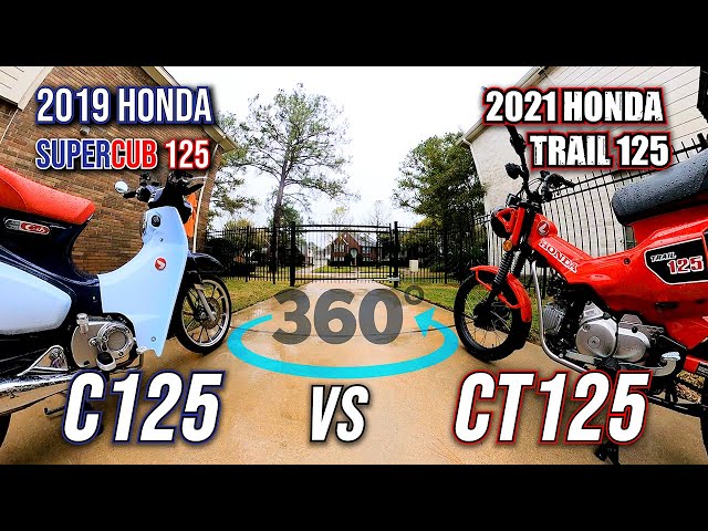 360VIDEO: CT125 vs C125 comparison - Behind the scenes