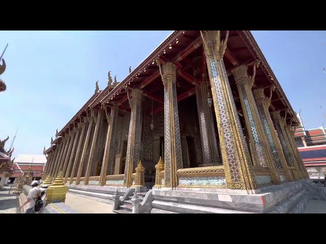 #Bangkok Wat Phra Kaew | Temple of the Emerald Buddha | Royal Chapel of the Emerald Buddha.