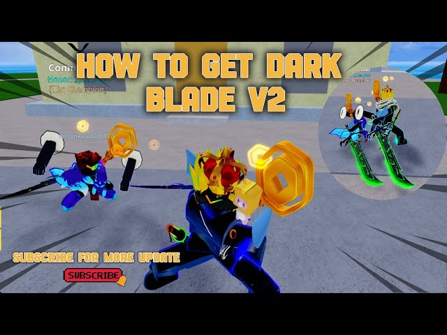 How To Get Dark Blade V2. #fyp #viralvideo #bloxfruits