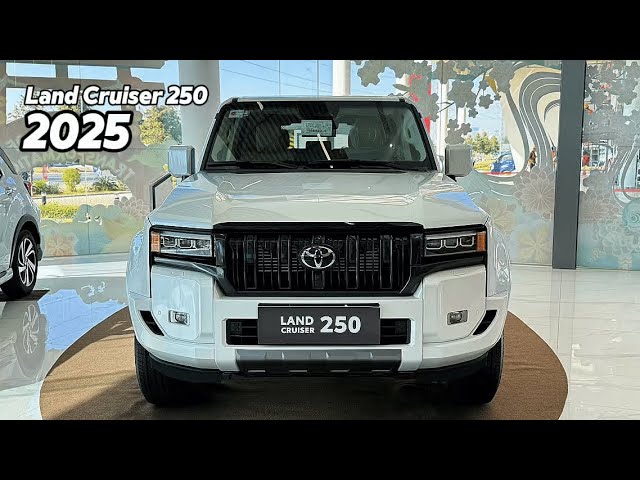 New Toyota Land Cruiser 250 Prado ( 2025 ) - 2.4L Gasoline 7Seaters SUV | Exterior And Interior