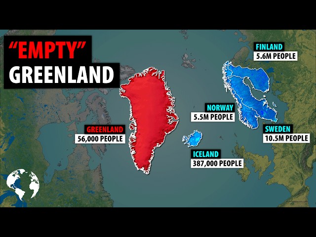 Why Greenland Is So Incredibly Empty... It's Not Just The Ice