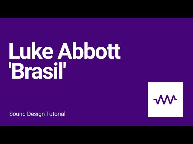 How to make the bass and lead sounds for Luke Abbott 'Brazil' with DRC