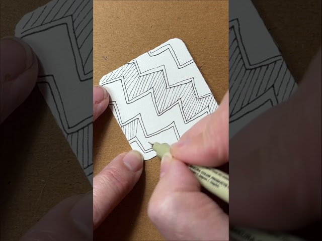 How to draw tangle pattern Raddux #zentangle #raddux #zentangledoodle #doodles #drawing #art