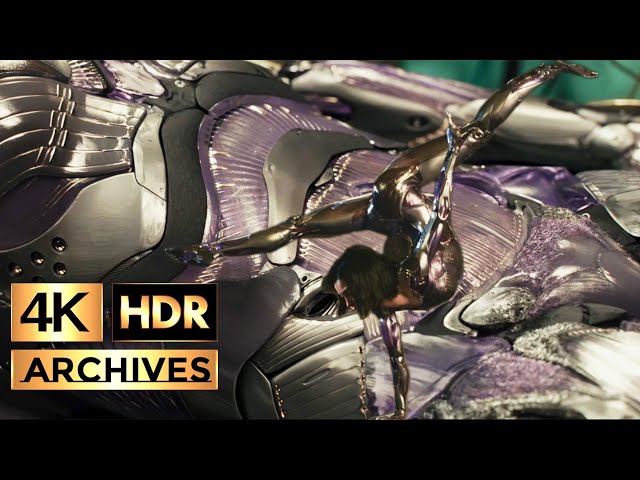 Alita: Battle Angel [ 4K - HDR ] - Alita's New Berserker Body Scene (2019)