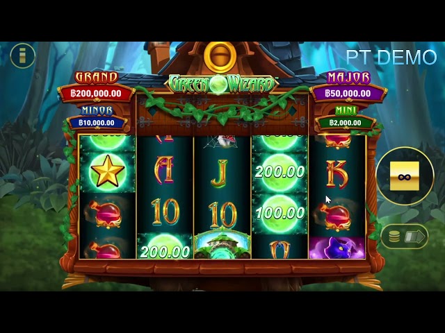 Fire Blaze: Green Wizard – Playtech Slot Game 🔥🧙‍♂️🌿✨