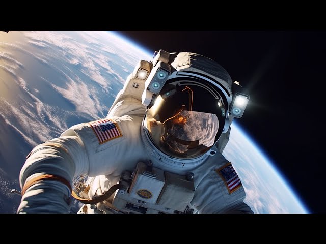 🌎 Incredible ISS Astronaut Spacewalk Go Pro 🧑‍🚀 Space Ambient Music