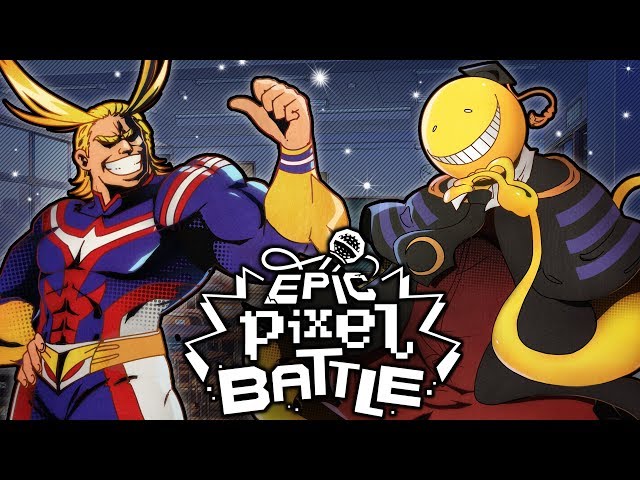 All Might Vs Koro Sensei - EPIC PIXEL BATTLE [EPB SEASON 3]