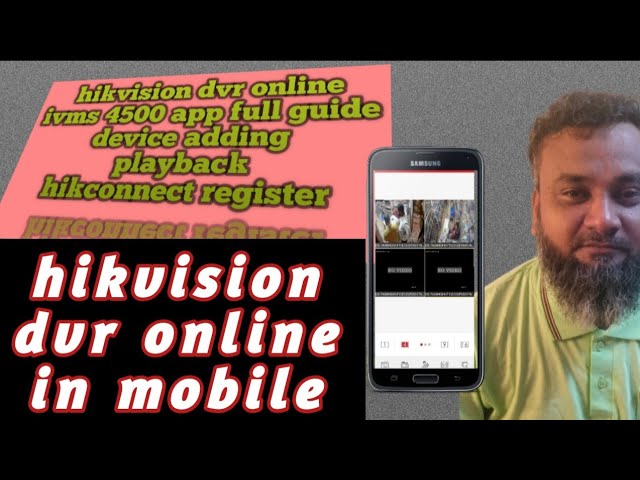 how to online hikvision dvr | Ivms 4500 setup for mobile