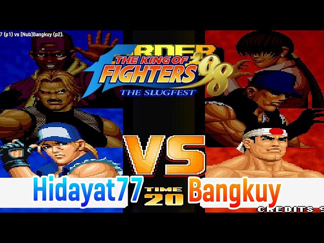 GGPO INDONESIA. Friendly Match, The King of Fighters 98. Hidayat7777 vs Bangkuy.