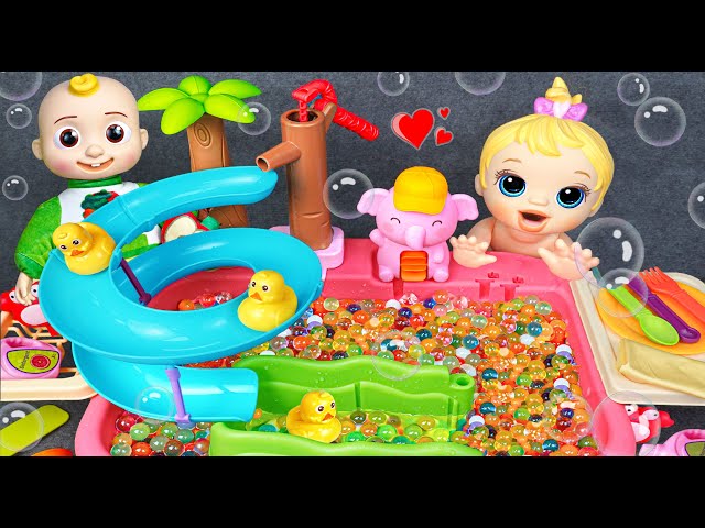 62 Minutes Satisfying Unboxing Cute and fun water Playset，Kitchen Sink Toys ASMR | Disney Toys World