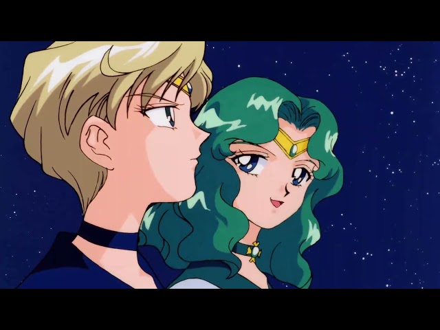 Sailor Moon SuperS The Movie VIZ Dub Perle Cries Sailor Uranus & Neptune heartfelt quote