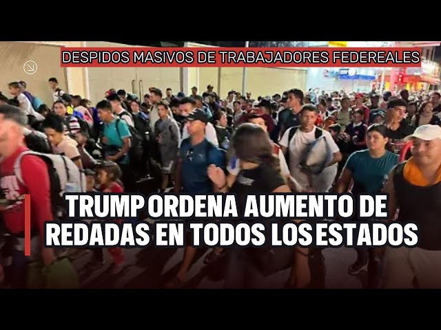 Viene aumento de redadas de migrantes indocumentados en todos los Estados de USA