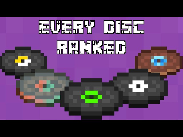 Ranking Every Minecraft Music Disc (1.1-1.21)