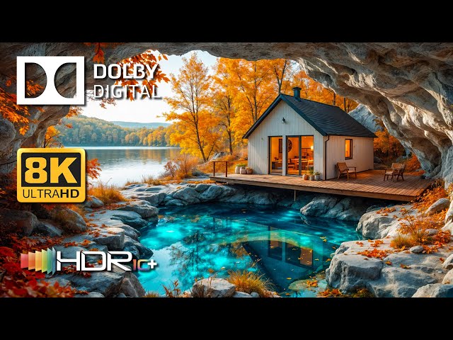 8K VIDEO ULTRA HD Dolby Vision HDR - Cinematic Music with Beautiful Nature #BGM