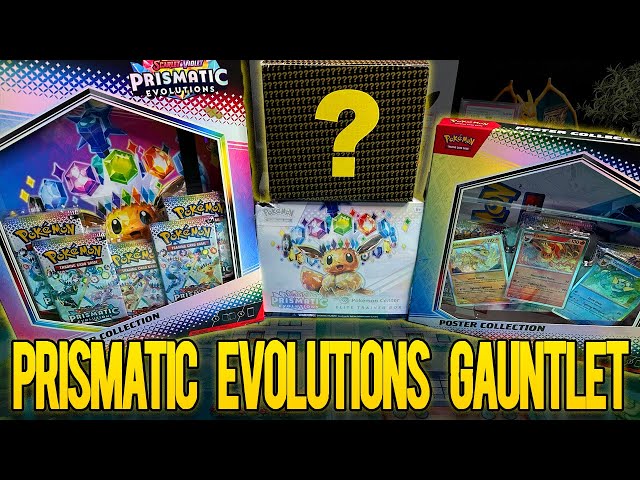 Opening One of Nearly Every Prismatic Evolutions Product!!!