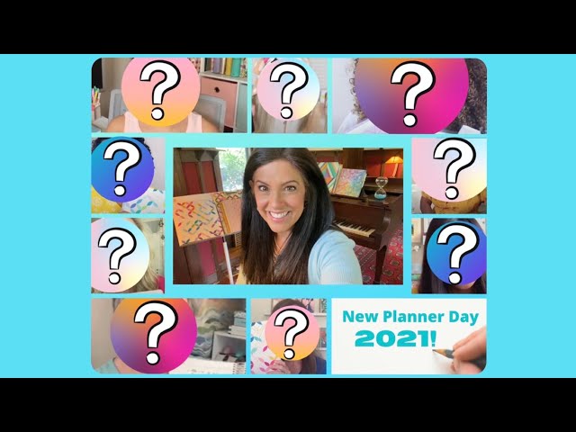 *NEW PLANNER DAY 2021* WITH SURPRISE CAMEO APPEARANCES THROUGHOUT!