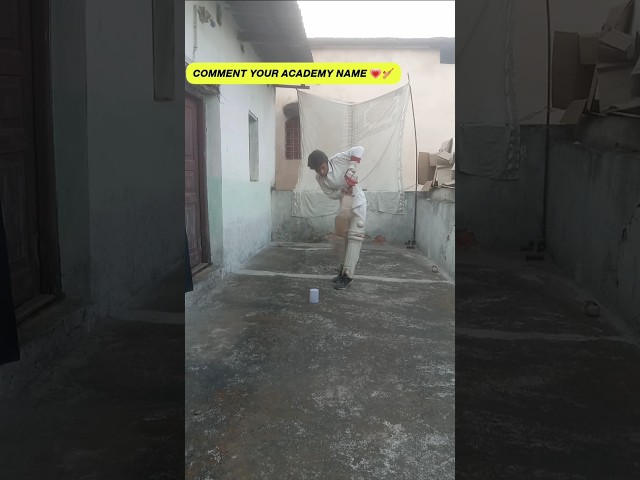 Cricket Batting Practice at Home 🏏👍🏻 #141 Batting Drills Alone |