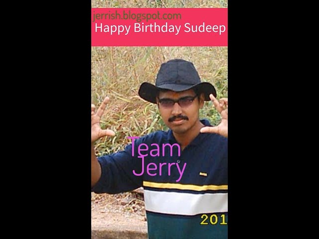 Sudeep Birthday wishes