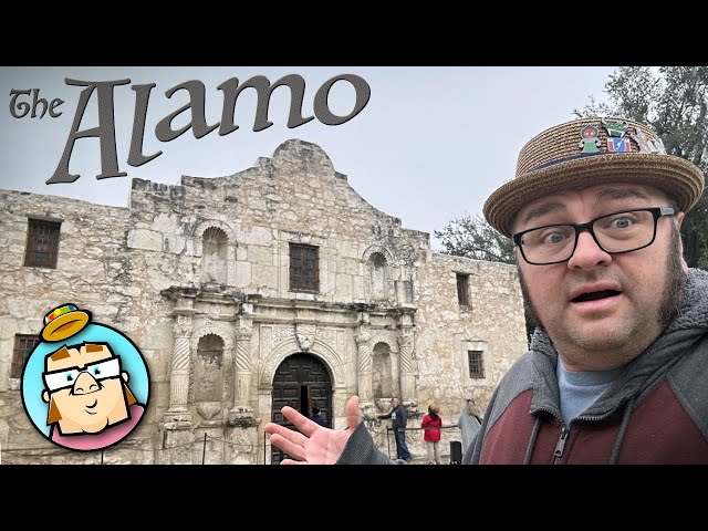 Visiting the Alamo and Taking a River Cruise on the Riverwalk - San Antonio, TX