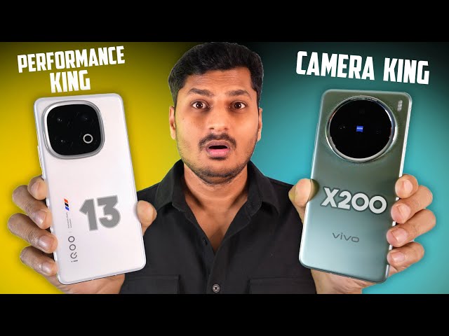 iQOO 13 vs vivo X200 Full Comparison & Camera Test | Don't Buy Wrong Phone 🥵