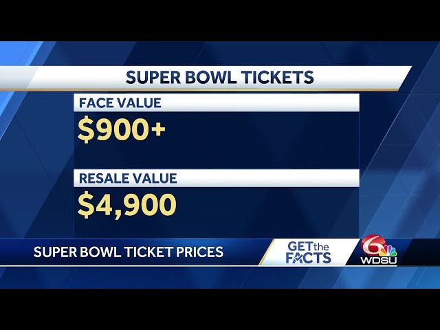 Here is how much a Super Bowl 2025 ticket costs this week