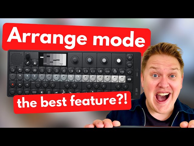 This makes OP-XY worth the price! Huge discovery!! || Arranger mode & Song mode