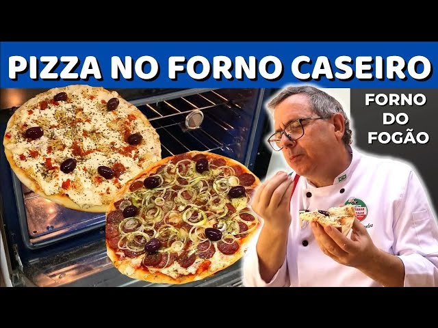 PIZZAS IN THE HOME OVEN | EASY! BEST RECIPE IN THE WORLD! ALUMINUM OR REFRACTORY STONE MOULDS!