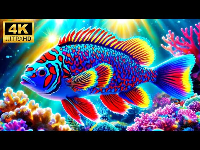 The Best 4K Aquarium - Explore the Stunning World of Sea Jellyfish and Beautiful Coral Reef Fish #76