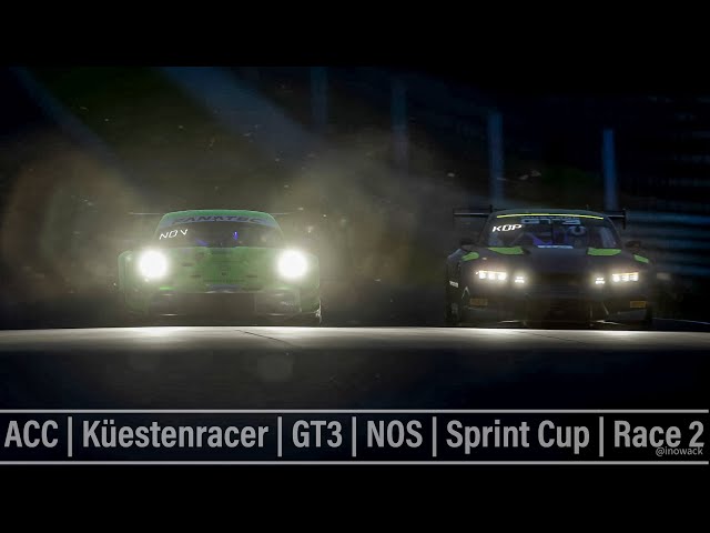 LIVEL: ACC | Küestenracer | GT3 | NOS | Sprint Cup | Race 2 | Onboard