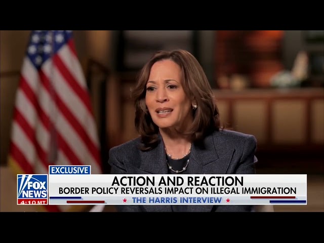 MUST WATCH: Kamala Harris' Disastrous Interview with Fox News