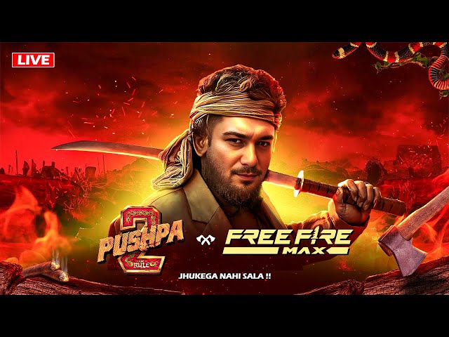 Pushpa 2 X Free Fire Max #rockyrdxlive #nonstopgaming #gyangaming