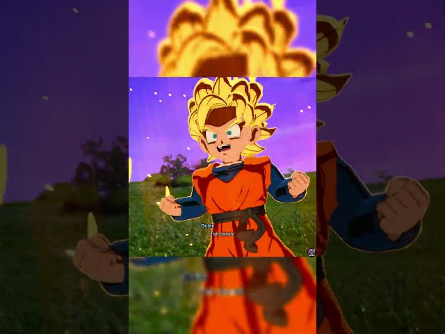 Dragon Ball Sparking Zero - Goten (kid) #transformation #kids #gaming #gameplay #dragonball