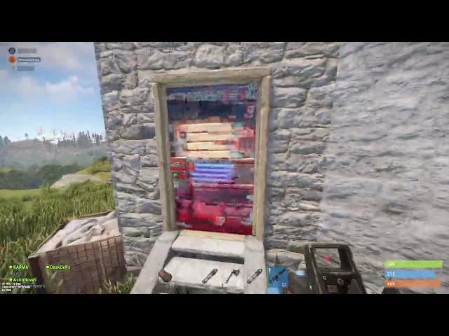 my first raid in rust