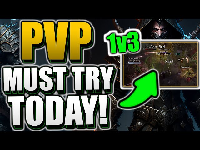 Diablo 4 PVP is AMAZING! TRY PVP for FAST LEGENDARY GEAR! Diablo 4 PVP Gameplay! Rogue PVP Gameplay!