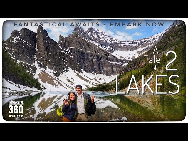 A Tale of Two Lakes: 🏞️⛰️🏞️A Poetic Journey to Lake Louise and Lake Agnes