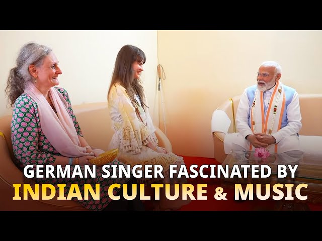 PM Modi applauds German singer Cassandra Mae's musical tribute to India's cultural tapestry