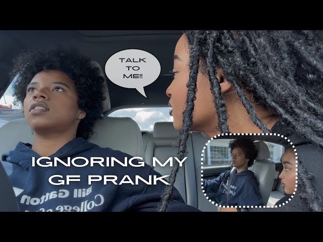 ignoring my gf until she gets mad!! | PRANK :)