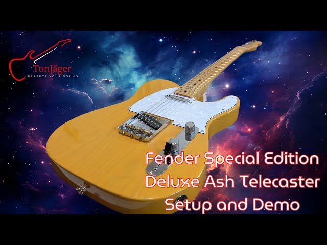 Fender Special Edition Deluxe Ash Telecaster - Setup and Demo