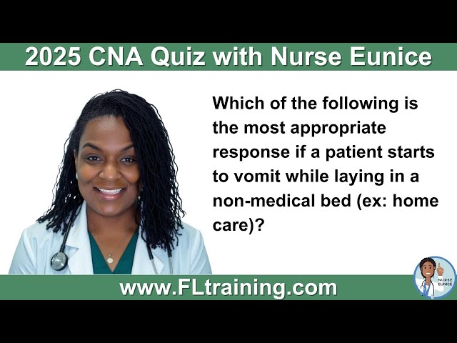 🩺 2025 CNA Quiz with Nurse Eunice