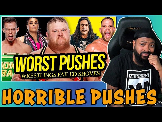 ROSS REACTS TO WORST PUSHES WRESTLING FAILED SHOVES