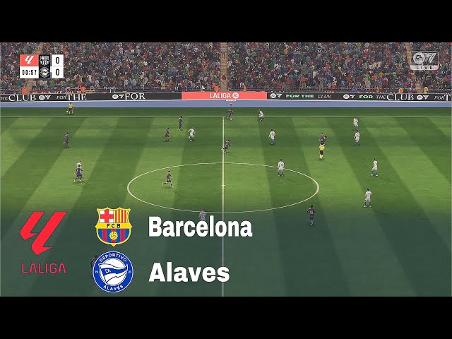 FC BARCELONA vs ALAVES | LALIGA 2024/25