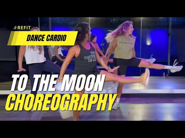 Dance Fitness Choreography | "To the Moon" by Meghan Trainor | At-home cardio workout